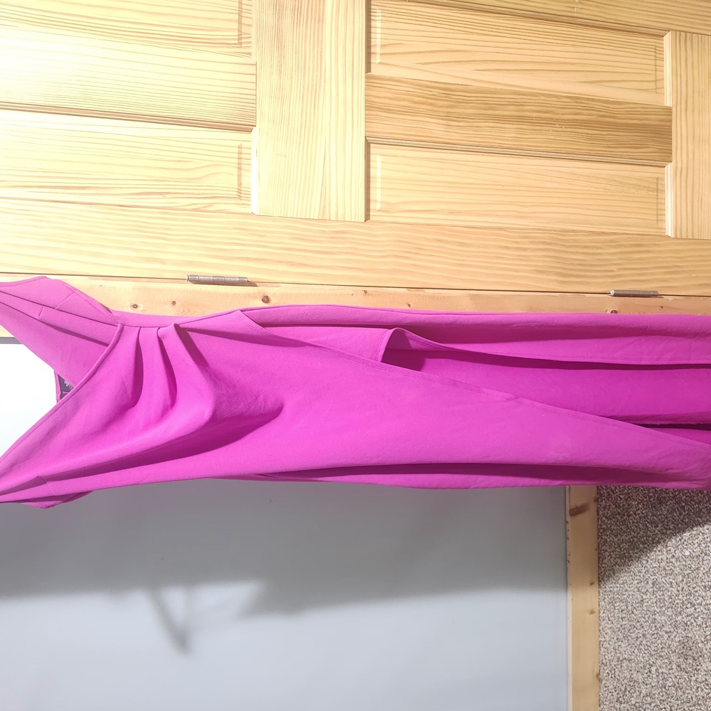 Elegant Magenta Evening Gown